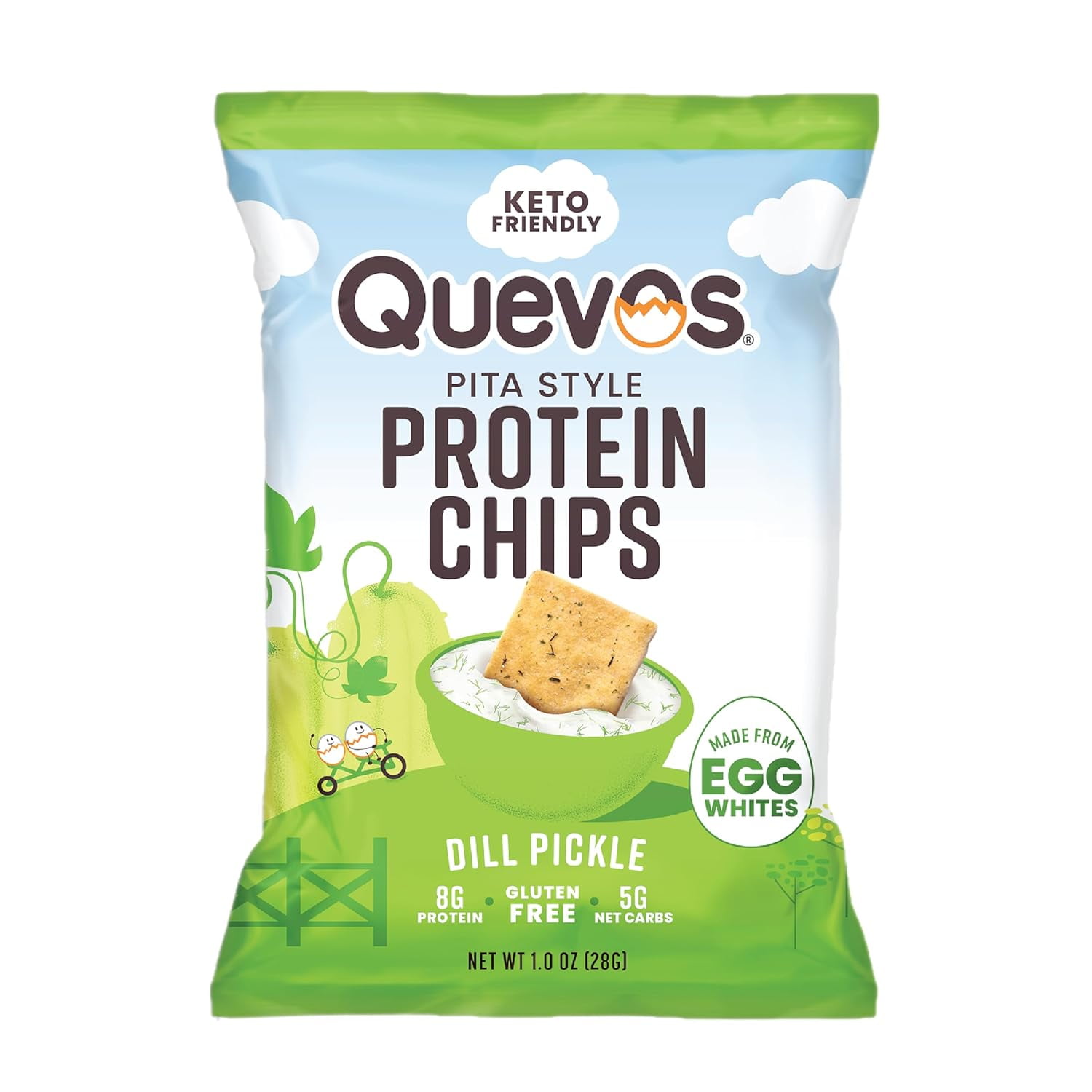 Egg White Chips - Original Low Carb Egg Crisps, Crunchy Flavorful