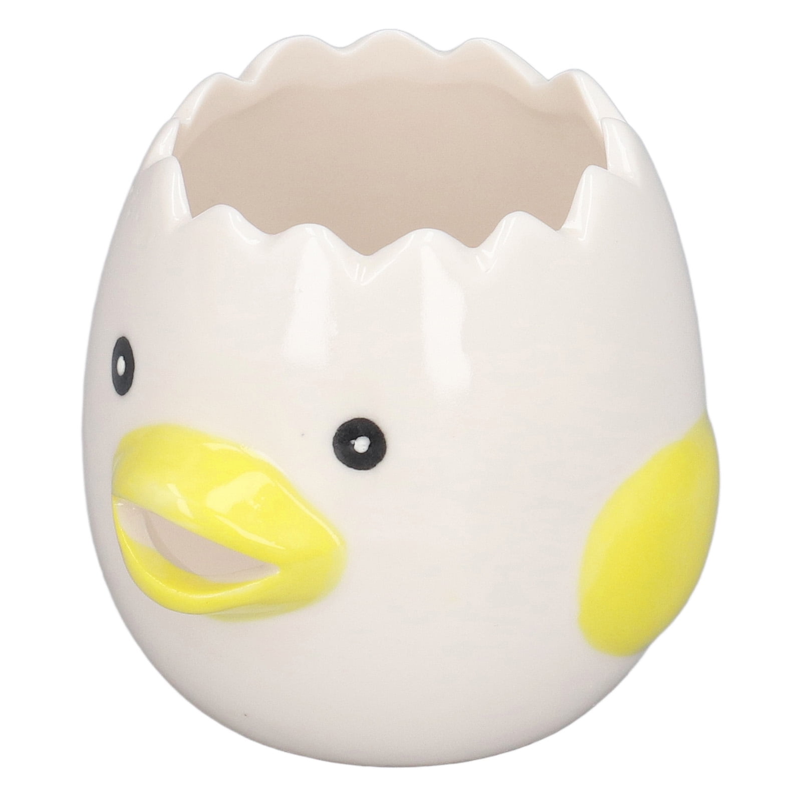 Egg White Liquid Filter, Cartoon Chick Ceramic Egg Divider Egg White ...