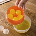 thumbnail image 1 of Egg White Separator Bowl Kitchen Baking Tool Efficient Egg Yolk Filter for Precise Separation, 1 of 5