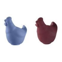 Egg White Separator – Chicken Design Silicone Egg Yolk Separator – Mess-Free Baking Tool for Raw Eggs, Unique Kitchen Gadget for Cooking, Pancakes, Custards & Desserts – BPA-Free & Dishwasher Safe