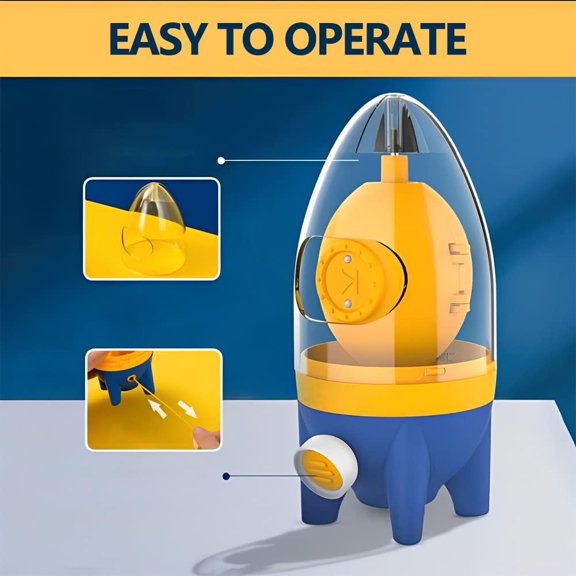 Egg Yolk Mixer with Pulling Rope, Egg Scrambl-er Shaker, Quick Golden Manual Egg Maker,Egg Homogenizer Manual Puller Egg Shaker for Kitchen Mixing Egg Whites and Yolks$$Home Decor, Kitchen, & Other