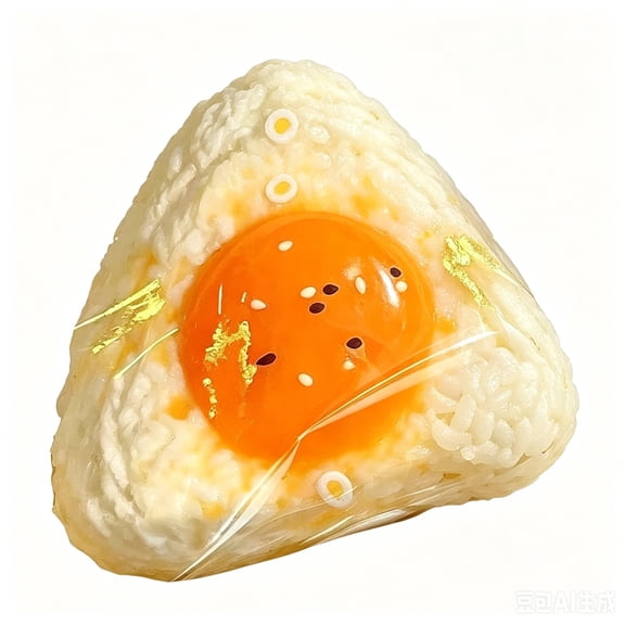 Egg Yolk Rice Ball Squeeze Toy Toy White Mud Texture Stress Relief Toy Creative Decompression Toy Slow Rising Fidget Toy for Anxiety Relief Desk Decor