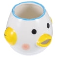 thumbnail image 1 of Ceramic Egg Separator for Kitchen Chicken Shaped Tool with Oval Beak Design 3.5 x 2.8 Inches, 1 of 6