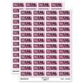thumbnail image 1 of Egg-cellent Excellent Egg on Toast Teacher Student School Sticker Set - Light Pink - Matte Finish - 1.25" Mini, 1 of 7