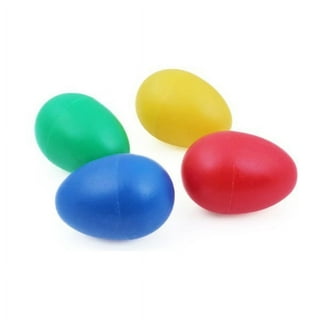 18pcs Egg Shakers Plastic Egg Music Shakers for Kids Maracas Eggs  Percussion Toys 