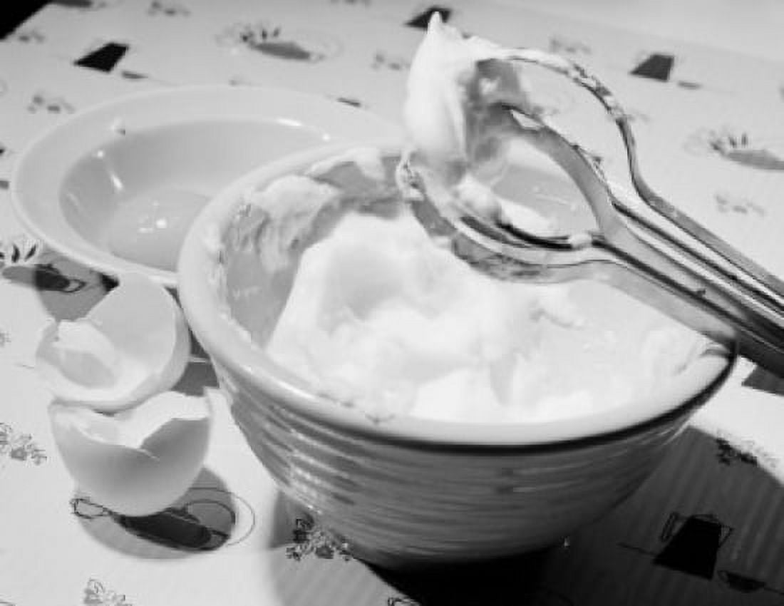 Egg mixing bowl and beater Canvas Art - (18 x 24)