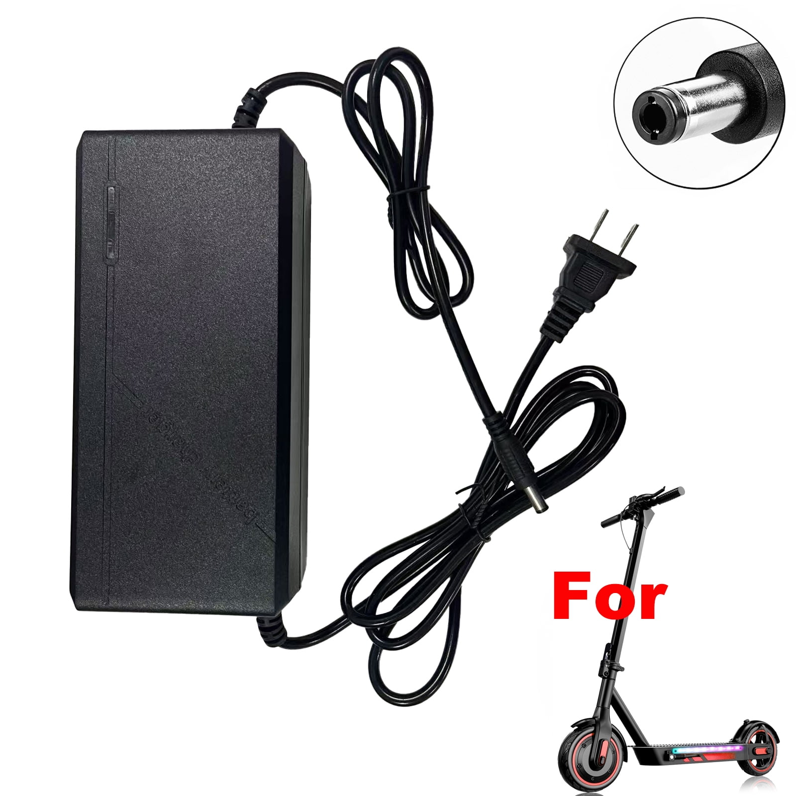 EggKing 54.6V 2A Electric Scooter Charger,Replacement Charger for 500W/600W Electric Scooter