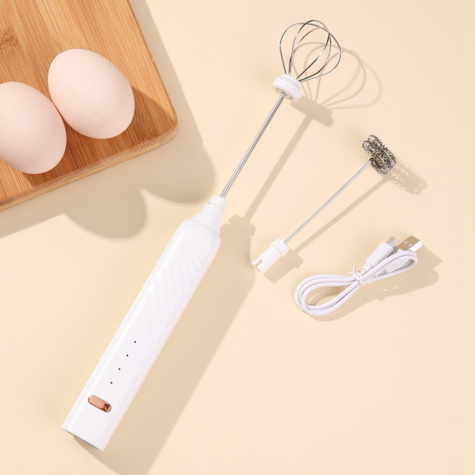 Eggbeaters Egg Beater 3 Speed Wireless Baking Milk Frother Function
