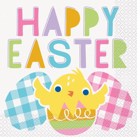 Eggcellent Easter Luncheon Napkins, 16ct