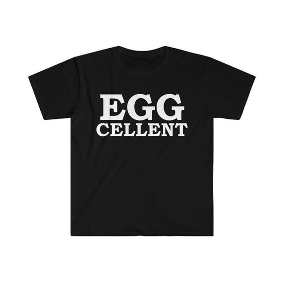 Eggcellent Unisex T-shirt S-3XL Easter Eggs Hunt Humor Gift Jokes