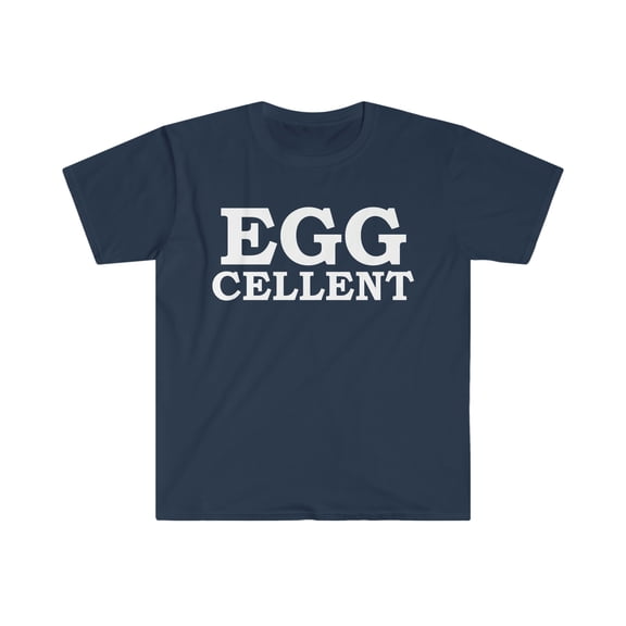 Eggcellent Unisex T-shirt S-3XL Easter Eggs Hunt Humor Gift Jokes