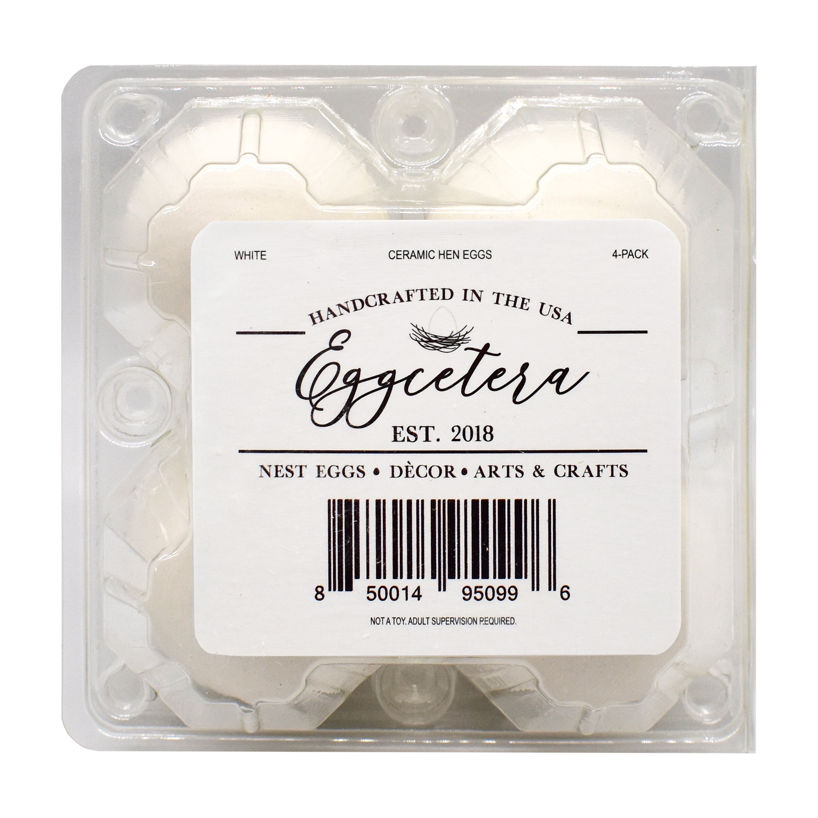 Eggcetera Ceramic Nest Eggs Easter Dummy Fake Nesting Chicken Eggs