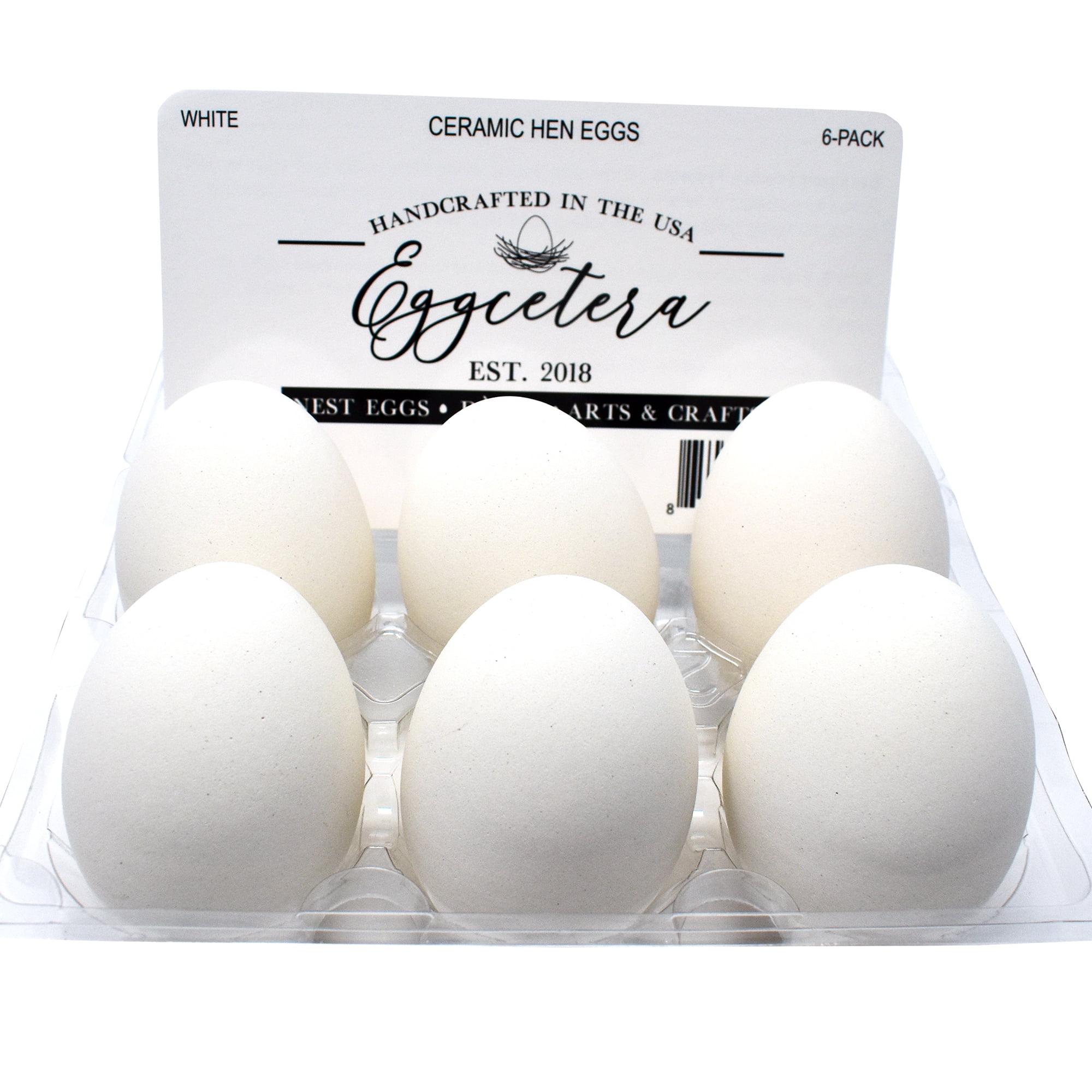 Eggcetera Ceramic Nest Eggs Easter Dummy Fake Nesting Chicken Eggs