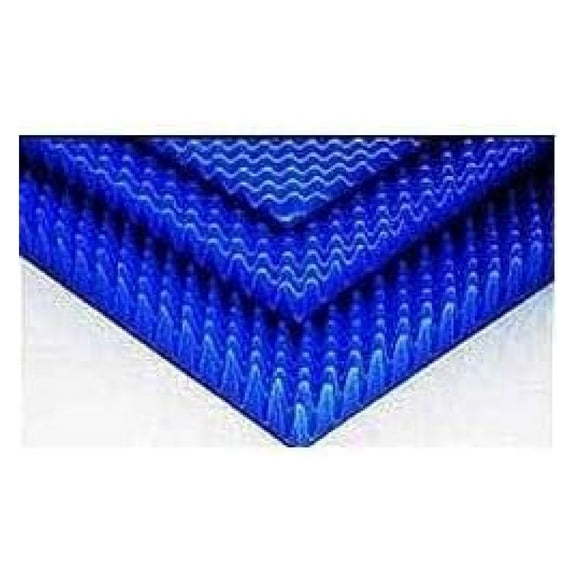 Eggcrate Convoluted Overlay 72 X 34 X 4 Inch