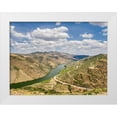 thumbnail image 1 of Eggers, Julie 18x15 White Modern Wood Framed Museum Art Print Titled - Portugal-Douro Valley-Douro River in the Portugal wine region and vineyards on hills along Douro Ri, 1 of 4