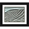 thumbnail image 1 of Eggers, Terry 18x15 Black Ornate Wood Framed with Double Matting Museum Art Print Titled - USA-Washington State-Palouse region-Harvest cut lines in Field, 1 of 4