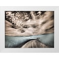 thumbnail image 1 of Eggers, Terry 32x25 White Modern Wood Framed Museum Art Print Titled - USA-Washington State-Palouse region-winding backcountry road through wheat fields, 1 of 4
