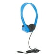 thumbnail image 1 of Egghead Heavy-Duty Stereo School Headphones with Tangle-Free Cord, for School Classroom Students Kids and Adults, 20-Bulk Pack - Blue, 1 of 5