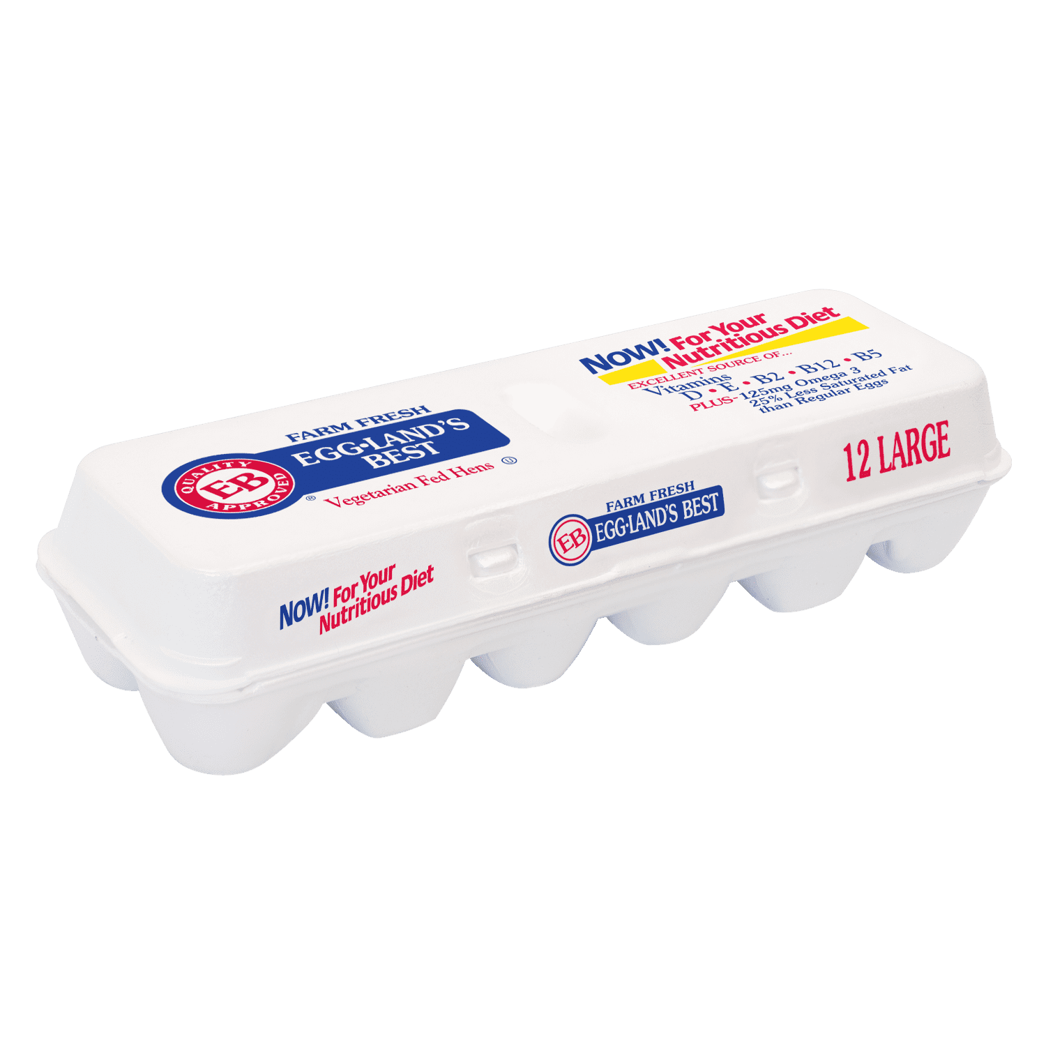 Eggland's Best Large White Eggs, 12 Count