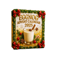 thumbnail image 1 of Eggnog Advent Calendar 2025 with Festive Decorative Design Holiday Countdown Box with Seasonal Motifs and Gift Packaging, 1 of 5