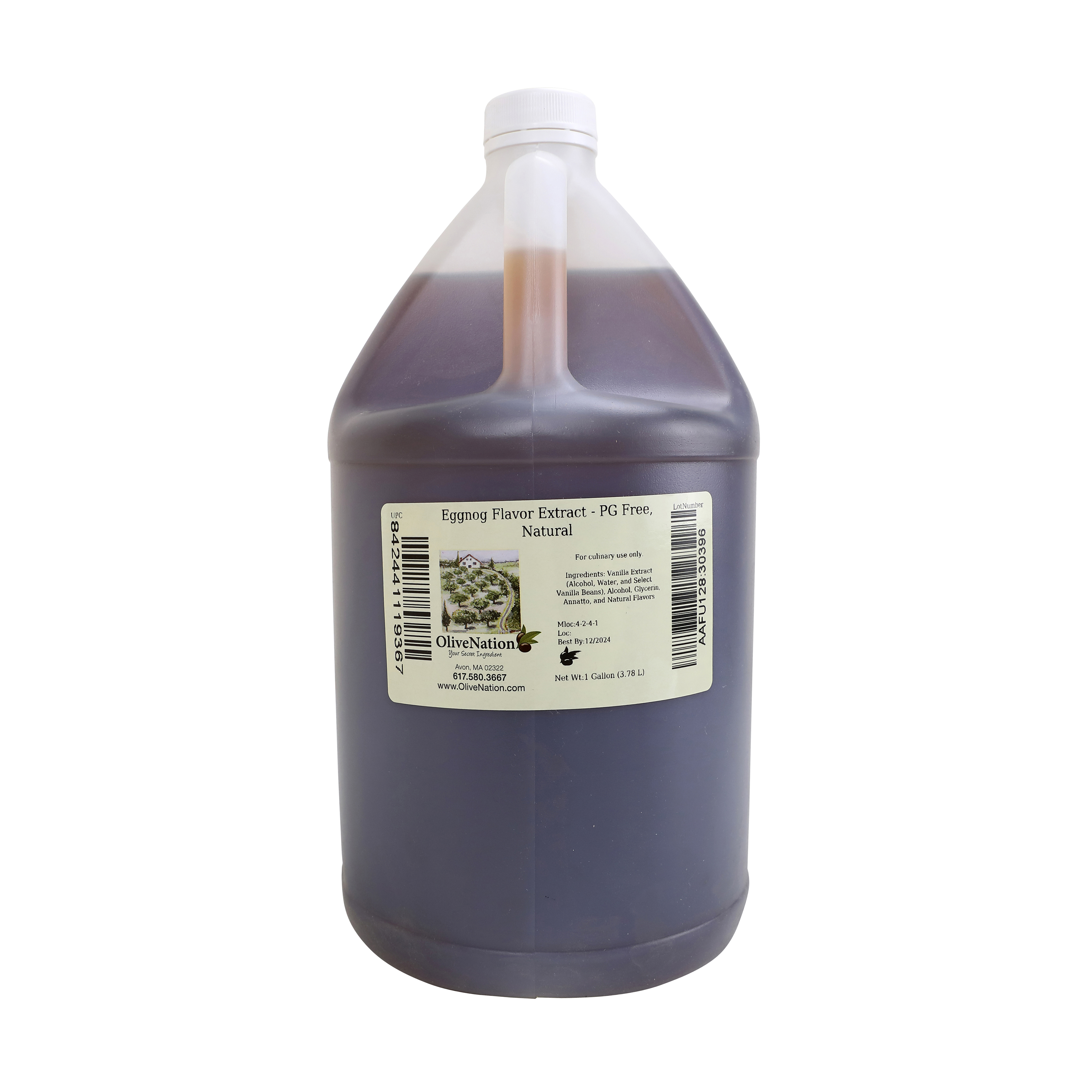 Eggnog Flavor Extract PG Free, Natural