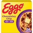 thumbnail image 1 of Eggo Chocolatey Chip Waffles, Breakfast Food, 29.6 oz, 24 Count (Frozen), 1 of 11