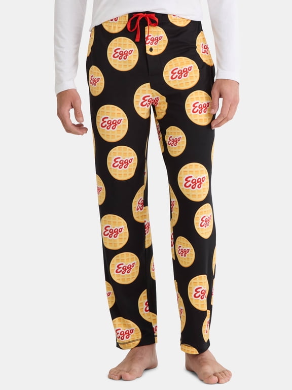 Eggo Men's Graphic Sleep Pants, Sizes S-2XL