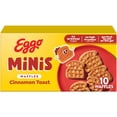 thumbnail image 1 of Eggo Minis Cinnamon Toast Waffles, Breakfast Food, 10.75 oz, 10 Count (Frozen), Regular, 1 of 10