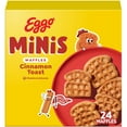 thumbnail image 1 of Eggo Minis Cinnamon Toast Waffle Bites, Frozen Breakfast, 25.8 oz, 24 Count, 1 of 11