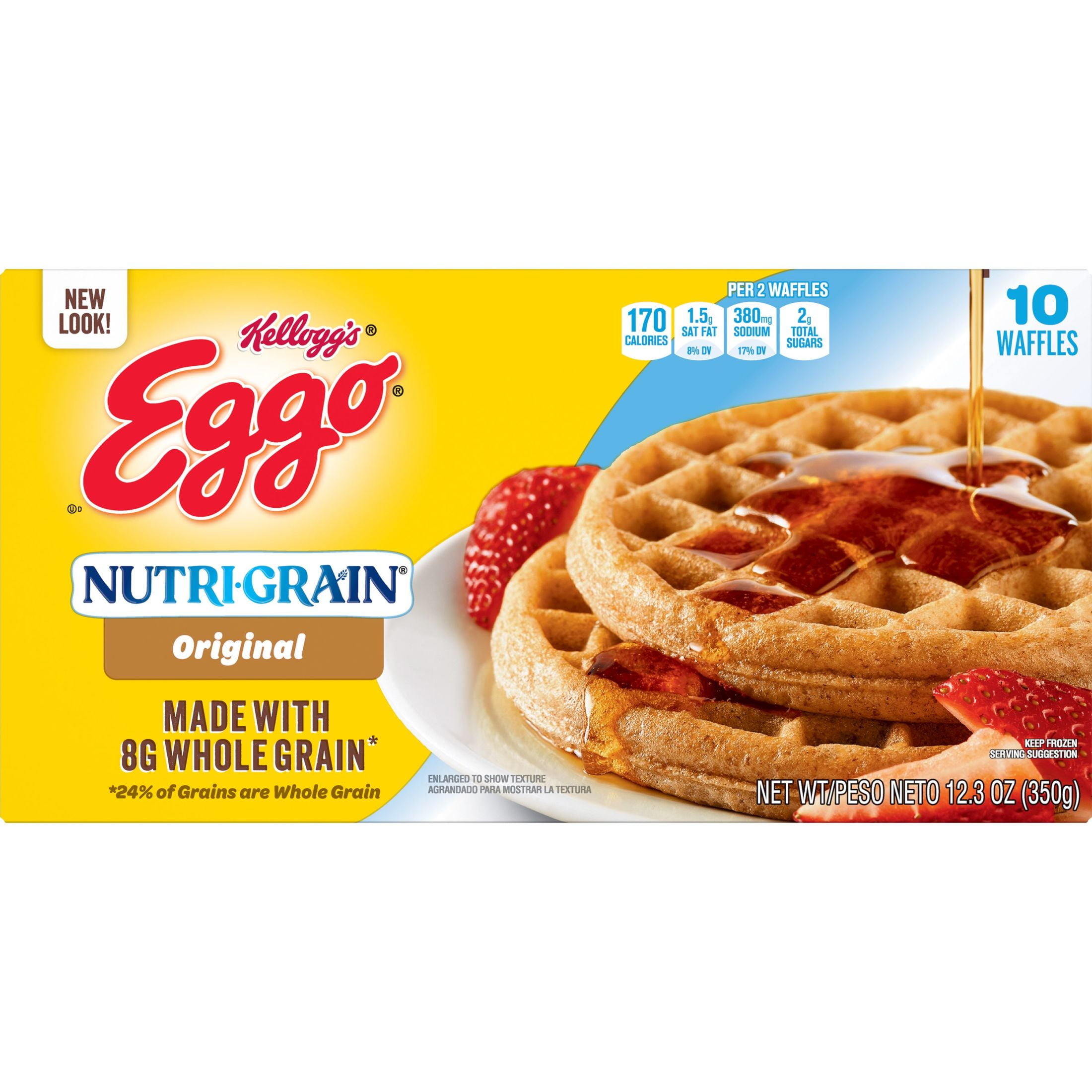 Vans whole wheat waffles cheap nutrition
