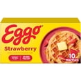 thumbnail image 1 of Eggo Strawberry Waffles, Breakfast Food, 12.3 oz, 10 Count (Frozen), Regular, 1 of 10