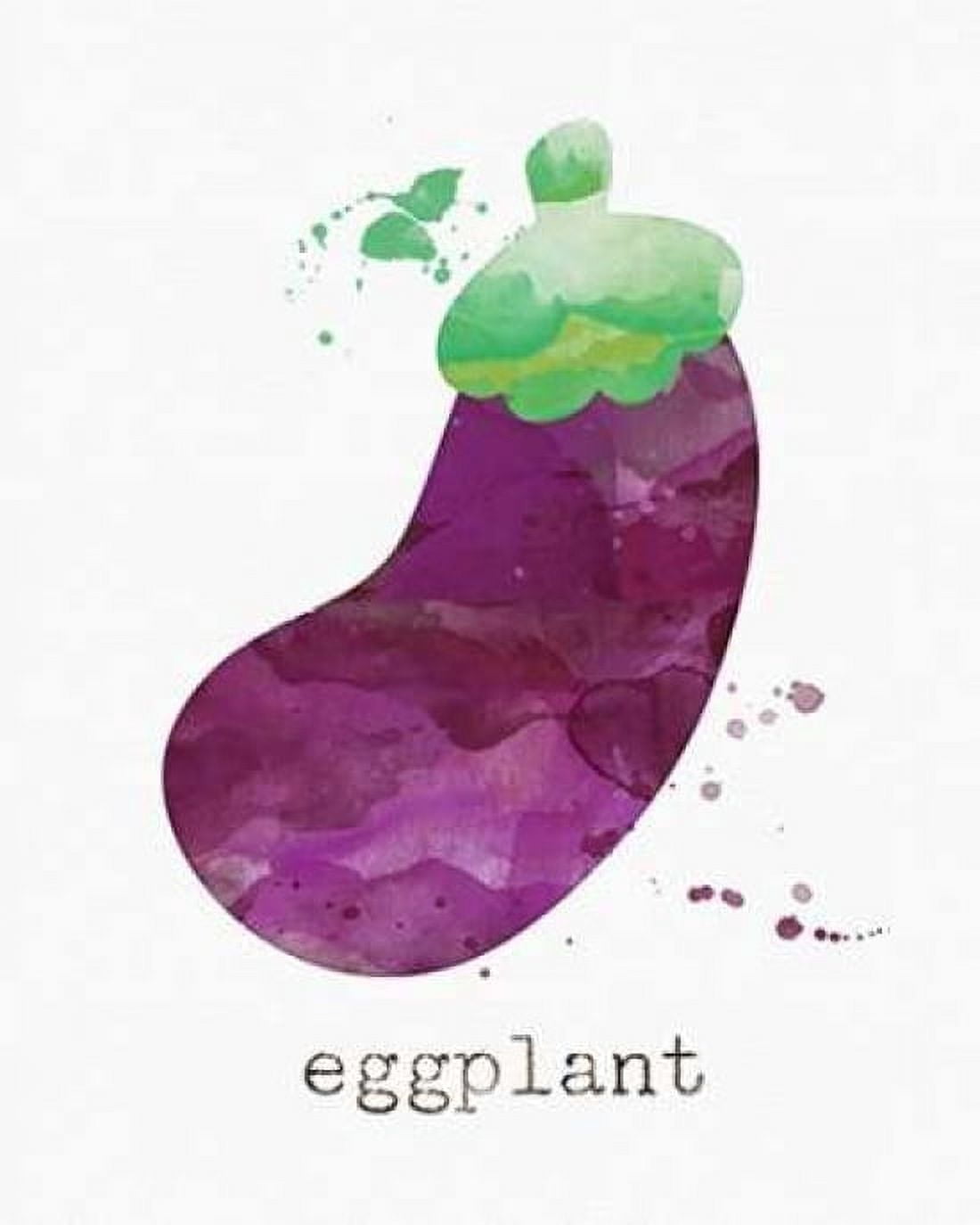 Eggplant Canvas Art - Linda Woods (24 x 30)