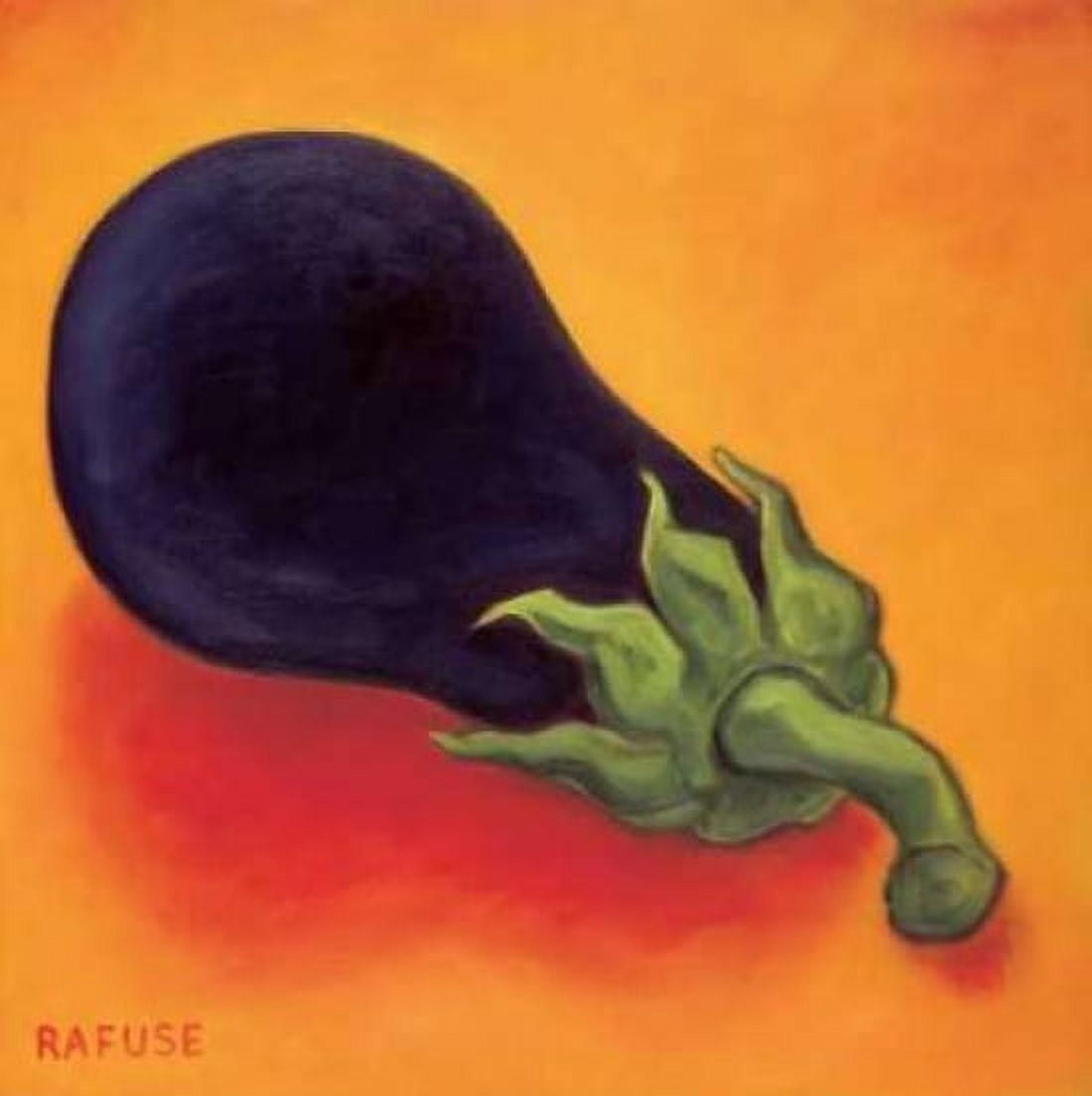 Eggplant Canvas Art - Will Rafuse (24 x 24)