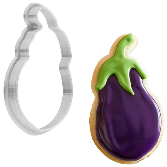 Eggplant Cookie Cutter 4 Inch Made in USA by WONDERTORY
