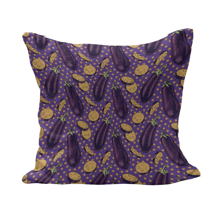 Eggplant pillow covers sale