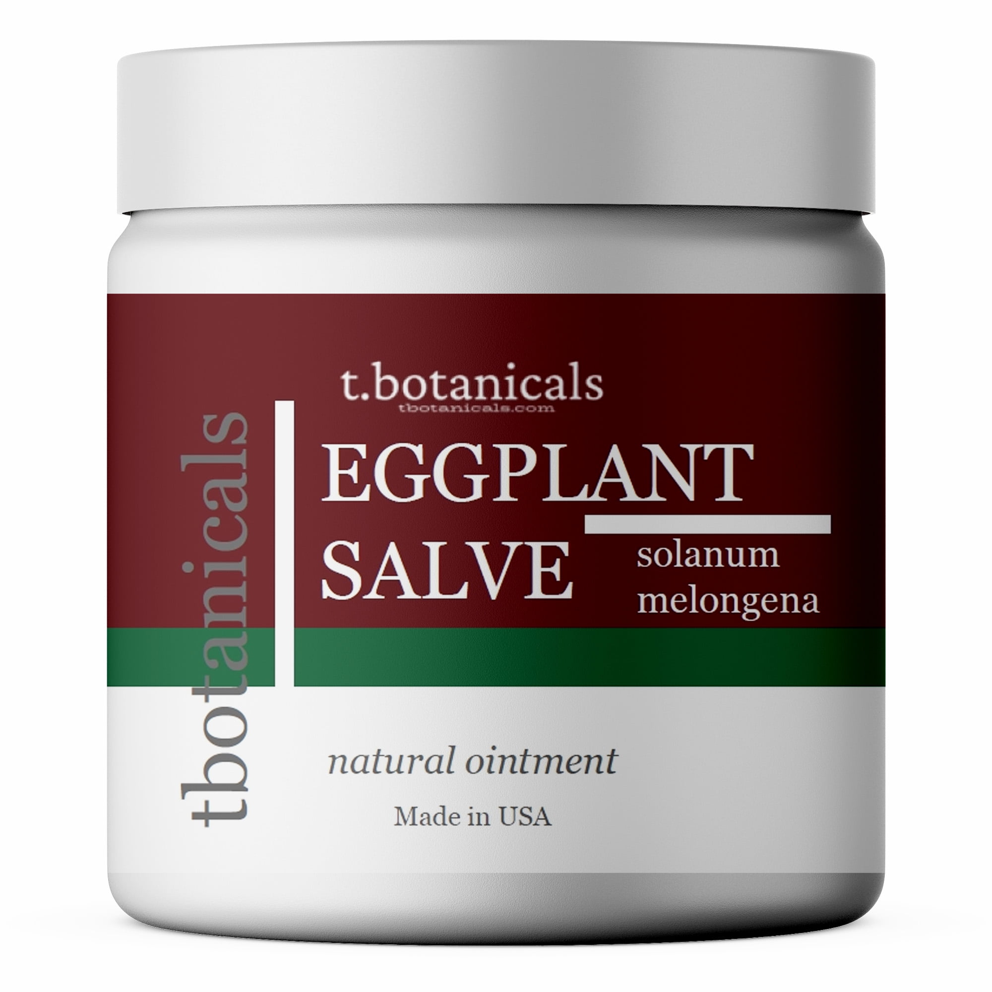 Eggplant Salve, Herbal Salve with Eggplant Extract, Skin Ointment