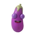 thumbnail image 1 of Eggplant Stress Relief Squeeze Gadget, Soft & Durable Non-Toxic Decompression Pinch, Cute Kawaii Design, Portable Fidget for All Ages, Sensory Anxiety Relief for Home & Office., 1 of 5