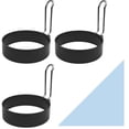 thumbnail image 1 of Eggs Rings, 4 Pack Stainless Steel Egg Cooking Rings, Pancake Mold for frying Eggs and Omelet, 1 of 5