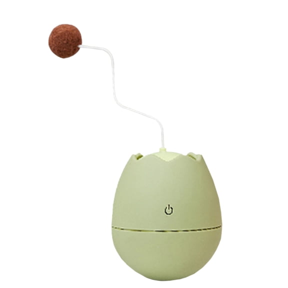 Eggshell Electric Tumbler Funny for Toy Automatic Funny for Stick Catcher Pet Interactive Toy Funny Stick Entert