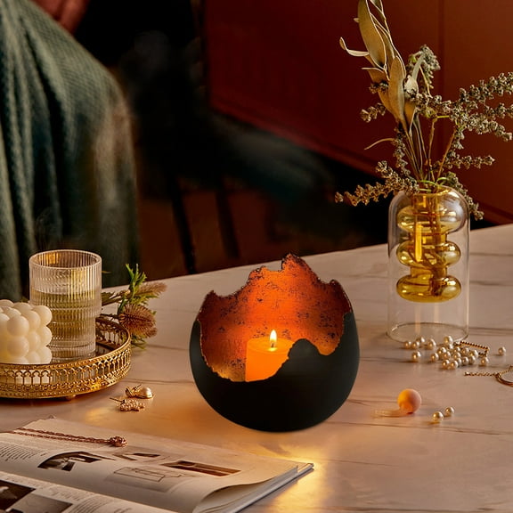 Eggshell Scented Candle in Decorative Mug, Soy Wax Blend Aromatherapy Candle for Relaxation, Giftable Scented Candle for Birthday Celebrations and Holiday Gift Giving(A)