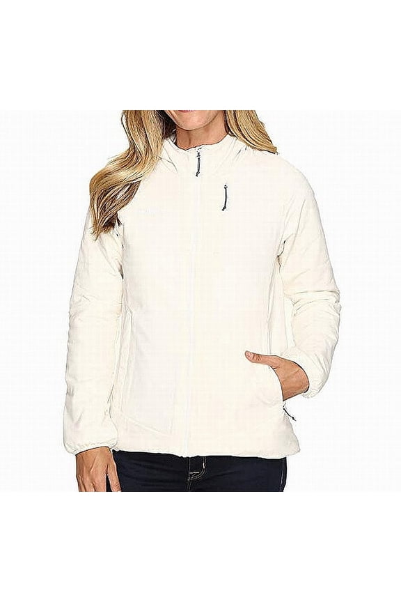 Eggshell Womens Medium hooded Insulated Jacket M