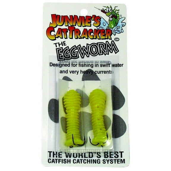 Eggworm 2 Pack, Chartreuse