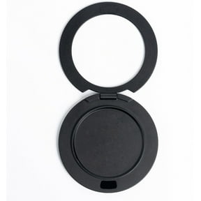 SZSZ R Stand Magnetic Ring Holder for iPhone 12 13 14 15 16 Pro max Series, Ultra-Thin Aluminum Compatible with MagSafe Cases, Removable Grip Base for PopSocket Stand (Matte Black)
