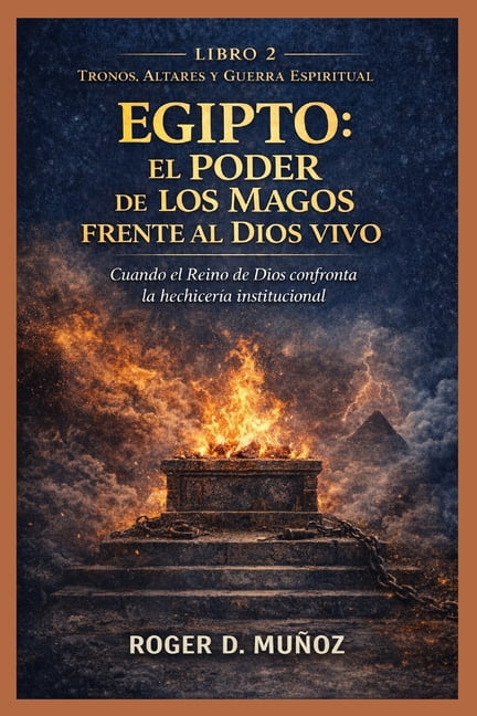 Tronos, Altares Y Guerra Espiritual Egipto: EL PODER DE LOS MAGOS FRENTE AL DIOS VIVO: Cuando el Reino de Dios Confronta la HechicerÃ­a Institucional, Book 2, (Paperback)