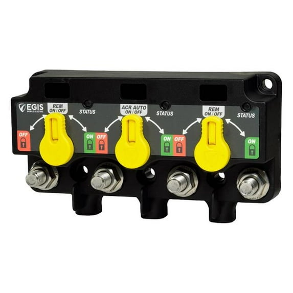 Egis EGIS-8730-1939 Mobile Electric XD Series Triple Flex 2 Breaker with Tinned Wires