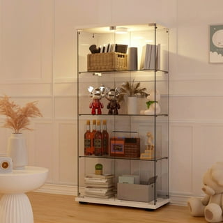 display curio cabinets grey accent furniture 