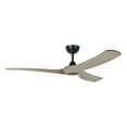 thumbnail image 1 of Eglo 235370-6027A Williwaw 60" 3 Blade Indoor Ceiling Fan - Black, 1 of 4