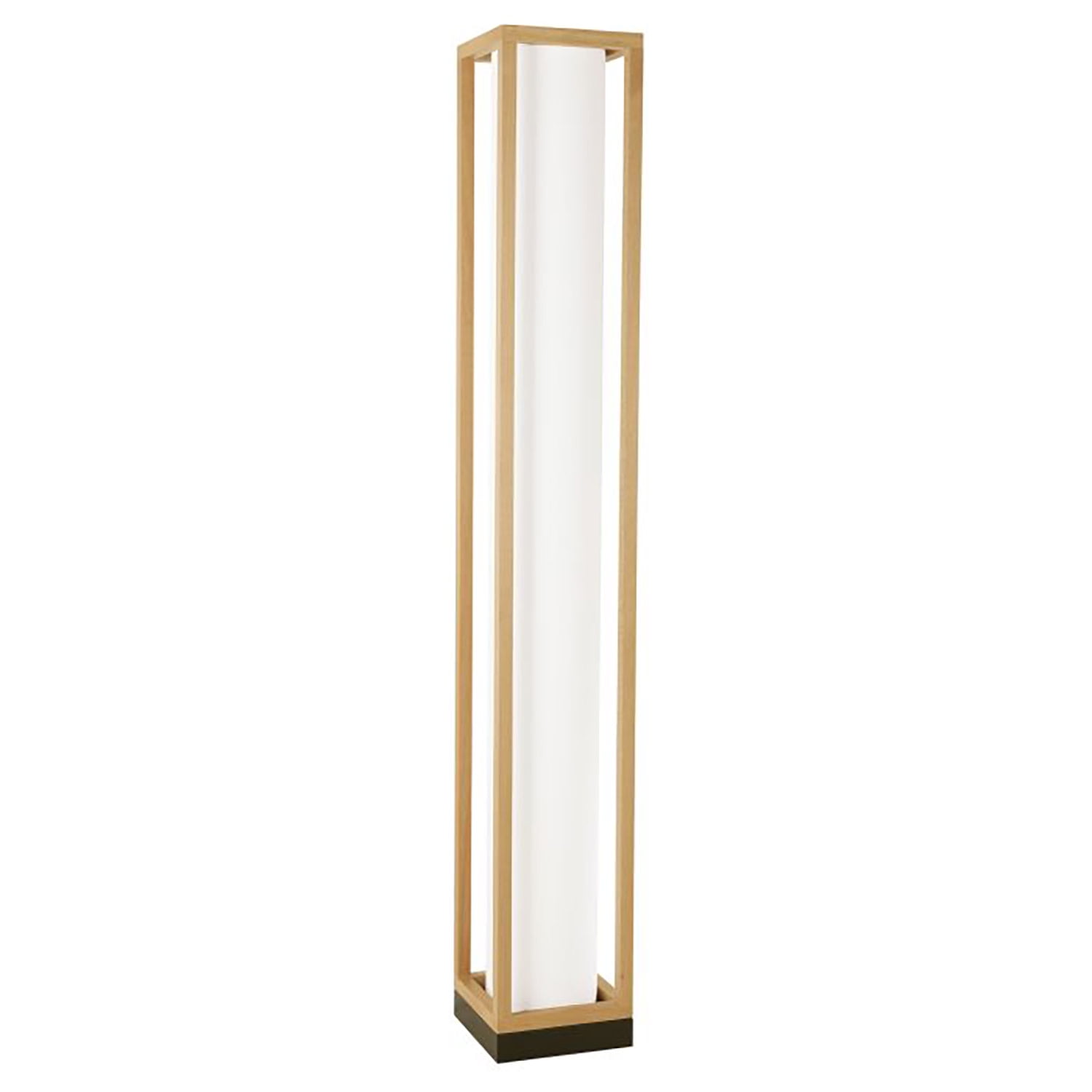 Eglo 390103A Granados 4 Light 53" Tall Column Floor Lamp - Natural Wood