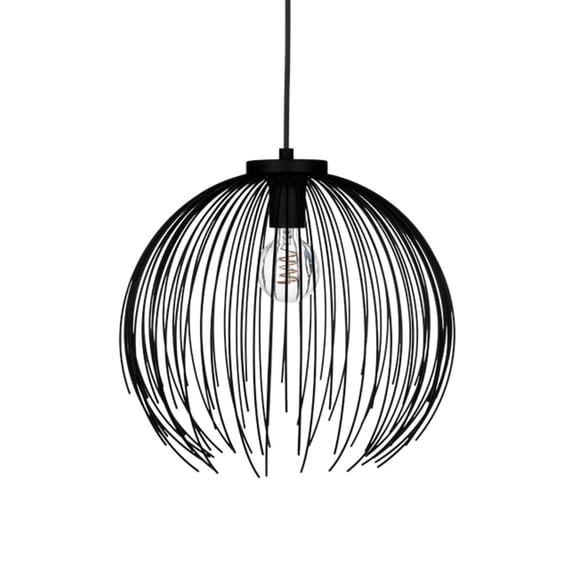 Eglo 901002A Venezuela 15" Wide Pendant - Black