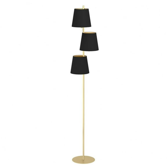 Eglo Lighting - Almeida 2 - 3 Light Floor Lamp In Transitional Style 65.75